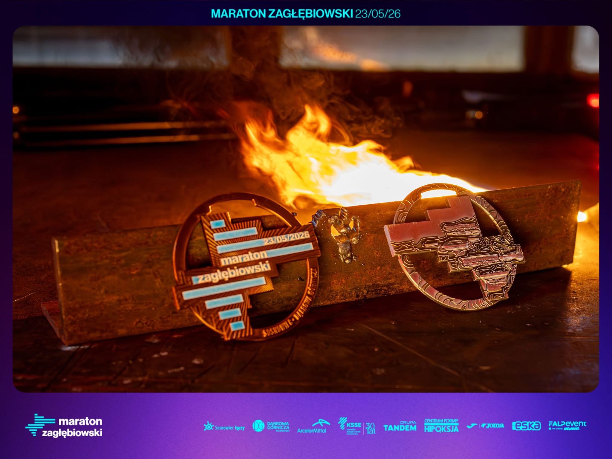 Medal Maratonu Zagłębiowskiego 2026